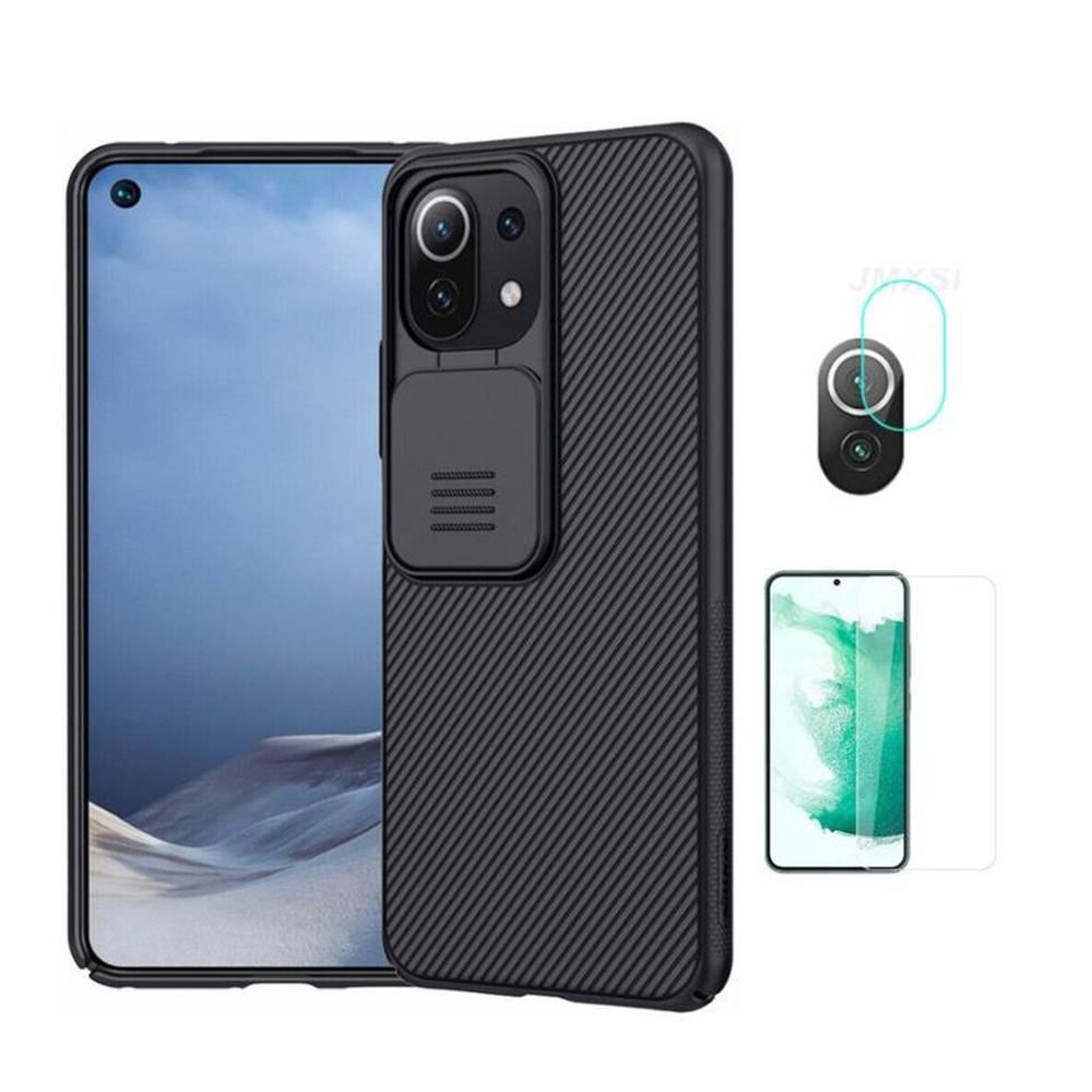 CASE NILLKIN CAMSHIELD PARA XIAOMI 11 LITE Y VIDRIOS