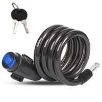Candado para BicicletaScooter con Llave - Portátil