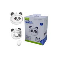 Audífonos Bluetooth Ewtto Diseño Panda y Rostro Intercambiable