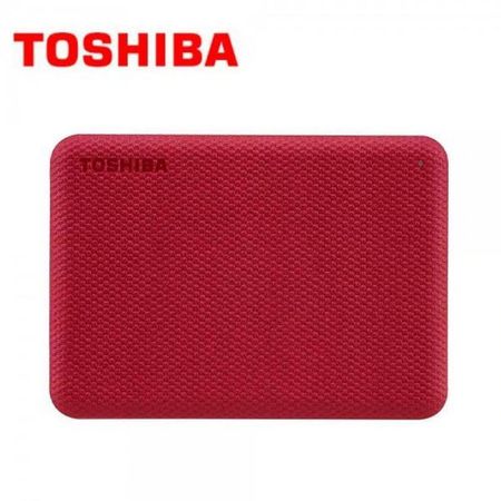 Disco Duro Externo Toshiba Canvio Advance 1TB - Rojo - Portátil