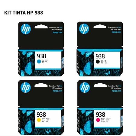 Kit De 4 Cartuchos Originales Hp 938