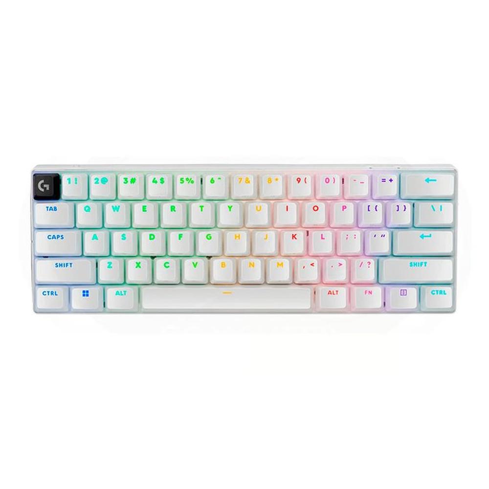 Teclado Logitech G Pro X 60 Blanco Lightspeed Rgb Bluetooth