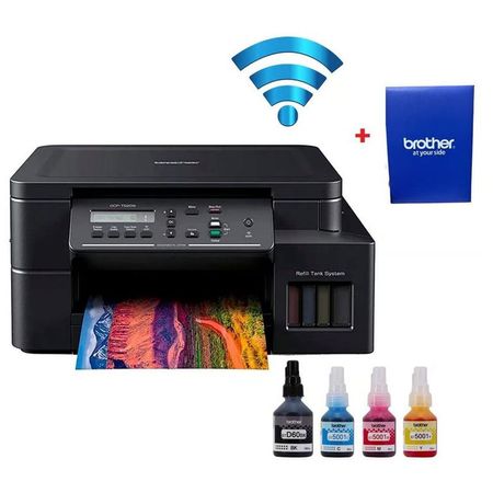 Impresora Brother DCP-T520W Multifuncional Wifi Tinta Continua