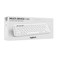 Logitech - Teclado K380 Bluetooth Multidispositivo - Blanco