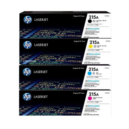 Pack - Toner HP 215A Cyan Magenta Amarillo Negro