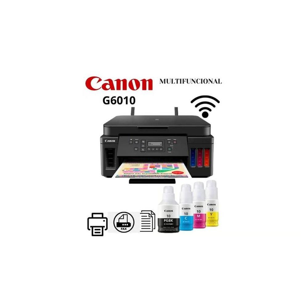 Impresora Multifuncional Canon Pixma G6010 Wifi Duplex