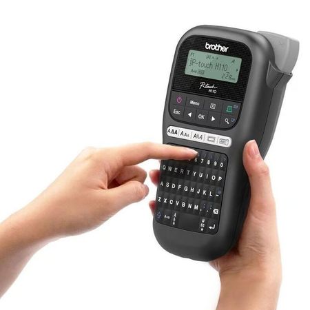 Rotuladora Brother PT-H110 Portatil Negro
