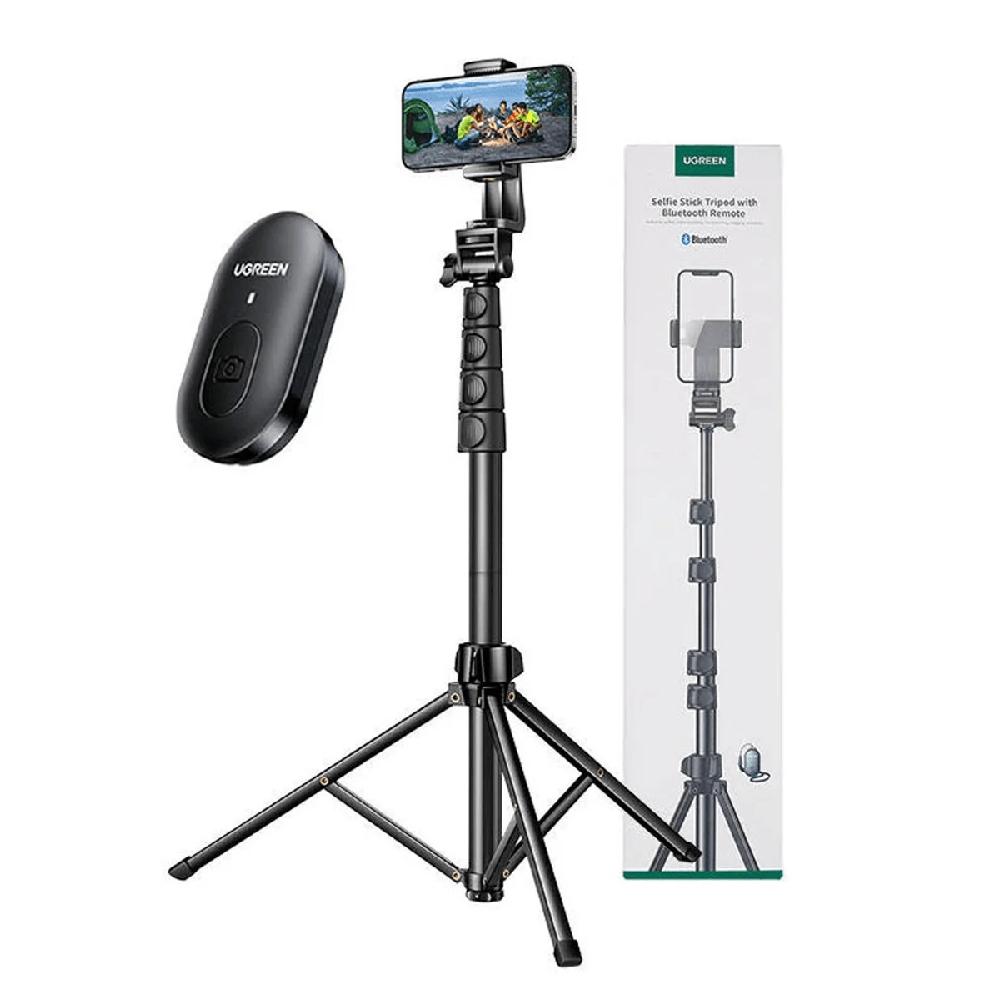 Selfie stick tripode Ugreen 3 en 1 Control Bluetooth LP680