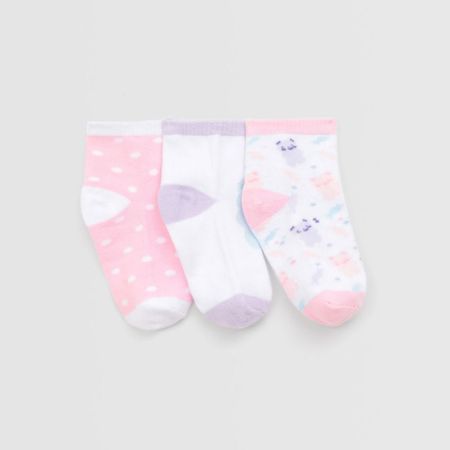 Medias Para Bebé Recien Nacido Baby Circus Sweet Rosado Talla 12