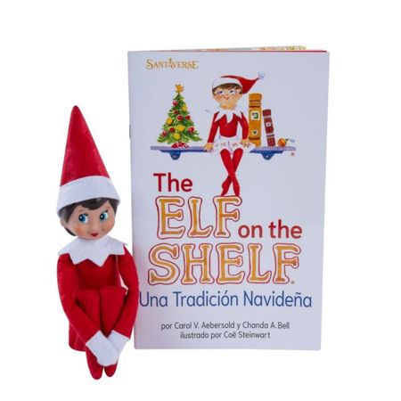 Muñeco Elfo Navideño Elf On The Shelf Niña Muñeco  Elf On The Shelf Elfo Navideño Niña