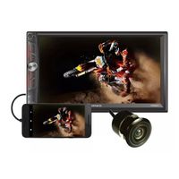 Autoradio Aiwa Bluetooth Mirrorlink 7"" HD + Cámara de reversa AW-W666BT