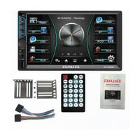 Autoradio Aiwa Bluetooth Mirrorlink 7"" HD + Cámara de reversa AW-W660BT