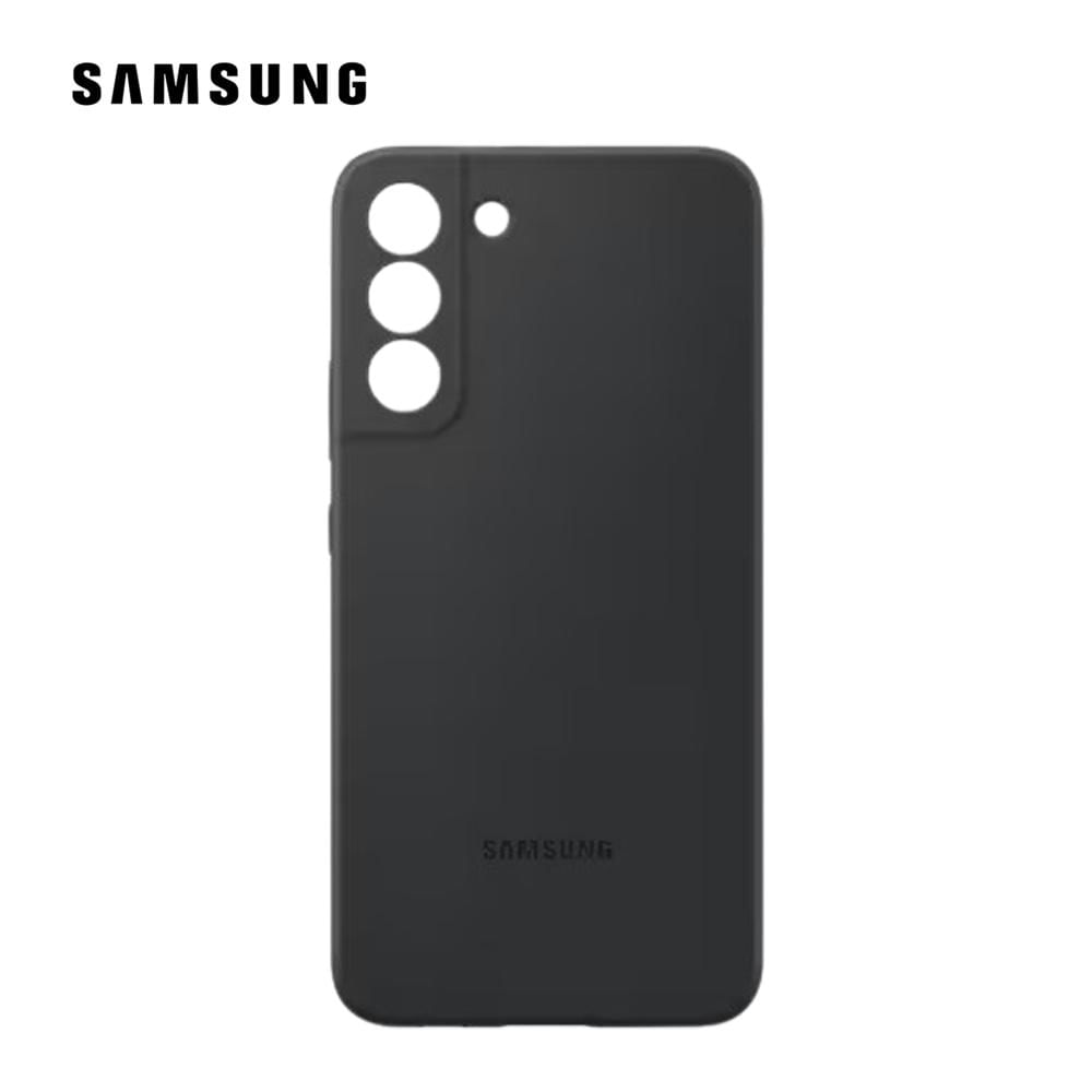 Case Samsung Silicone Cover PS906 Para Smartphone Galaxy S22 Plus Negro