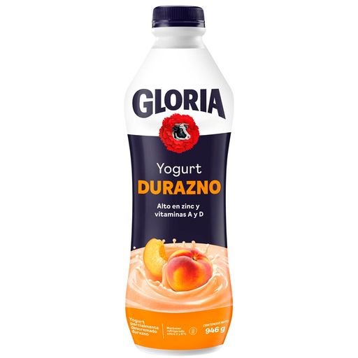 YOGURT GLORIA DURAZNO x 946ml