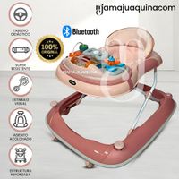 Andador Musical Plegable con Bluettoth «RUDDER» Melon