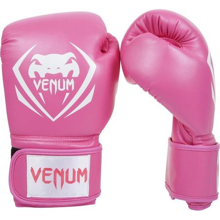Guantes De Boxeo Venum Contender Negro/Gris-Blanco