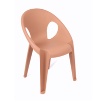 Silla Apilable Rosa Urbano