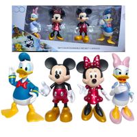 Set de Figuras Articulables Mickey Mouse y sus Amigos 4pcs
