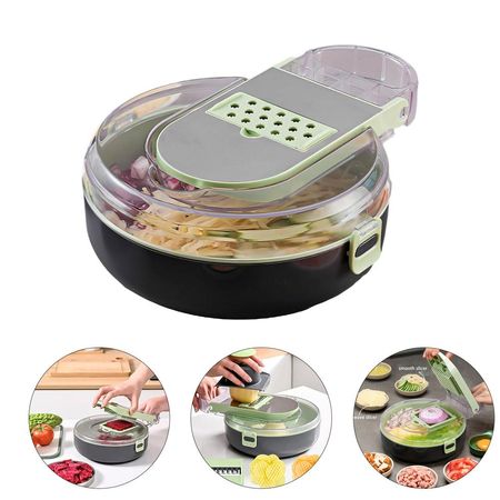 Cortador / Picador de Verduras multifuncional  9 en 1 de alta calidad.