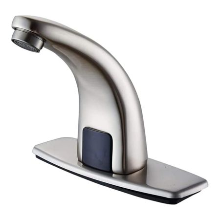 Grifo Caño con Sensor Automático Baño bronce Cromado