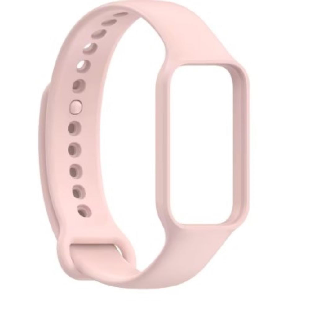 Correa de silicona Para Xiaomi Smartband 8 active y Redmi Smartband 2 rosado