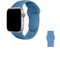 correa de silicona imantada para Applewatch 38-40-41mm y 42 serie 10 azul