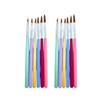 Mystyle Set Pinceles Liner Pastel 2 Unid