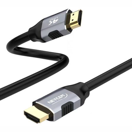 Cable HDMI 2.0 10 Metros NETCOM Ultra HD 3D 4K 60hz 2160P PVC