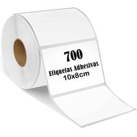 Rollo 700 Etiquetas Adhesiva Termica  10x8cm