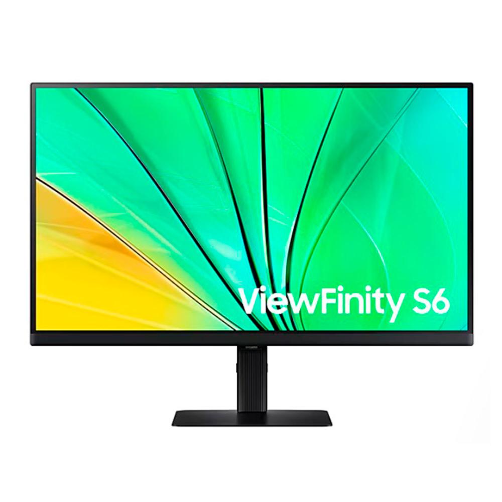 MONITOR SAMSUNG VIEWFINITY S6 QHD 27"" 100HZ 350CD/M IPS 5MS HDR10 HDMI DP USB P/N: LS27D600EALXPE