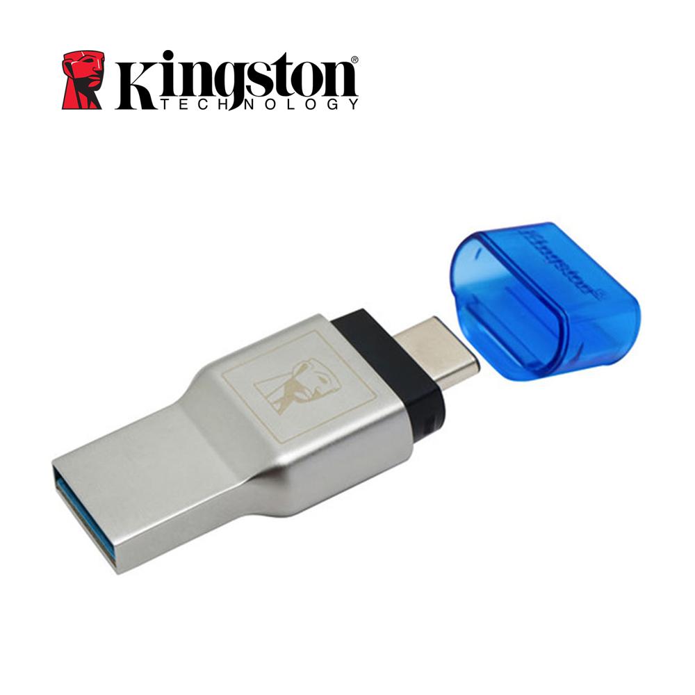 Lector De Tarjetas KINGSTON MOBILITE DUO 3C Negro