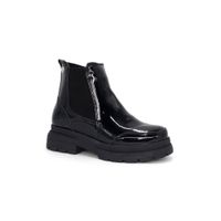 Botines Niña Cuero PAR&SS KIDS MV25-LARA-N NEGRO