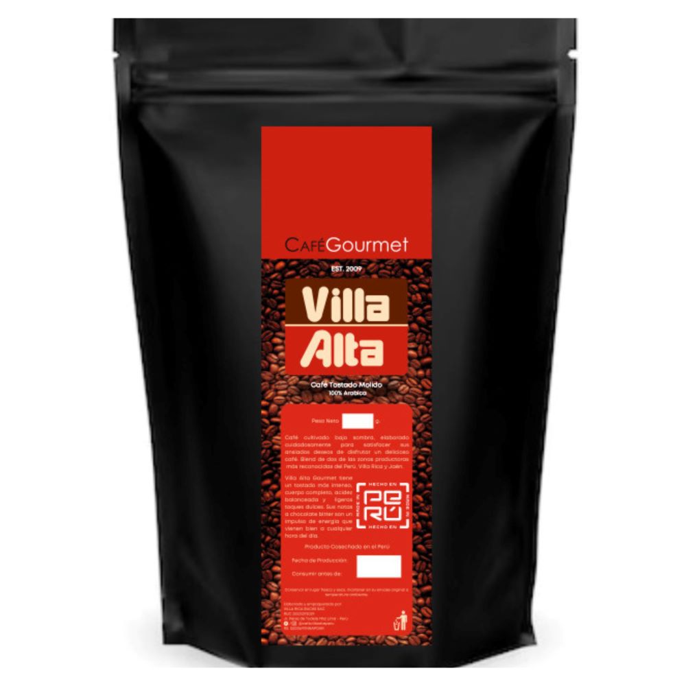 Café Villa Alta Gourmet Impetuoso Molido 250g