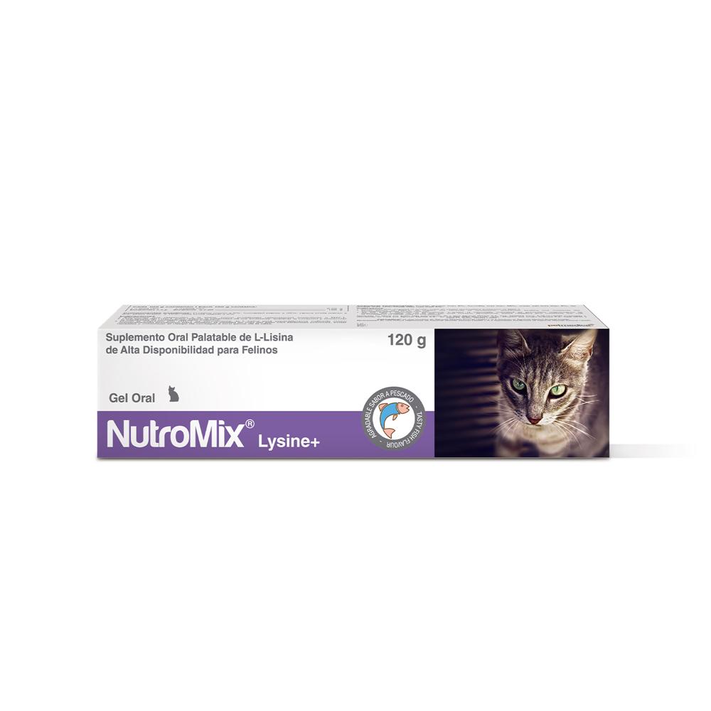 Vitamina Suplemento para Gatos Nutromix® Lysine+ de 120 g
