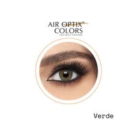 Lente De Contacto Lcao04 Con Alta Transmisibilidad De Oxígeno Air Optix™ Colors Green