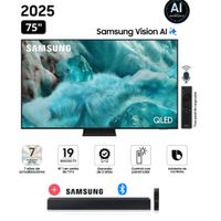 TELEVISOR SAMSUNG QLED 75 QN75Q7FAAGXPE VISIÓN AI SMART TV + SOUNDBAR HW C400