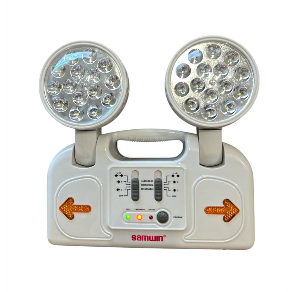 Luz Lampara Led de Emergencia Recargable Samwin 12 Horas Smd | plazaVea ...