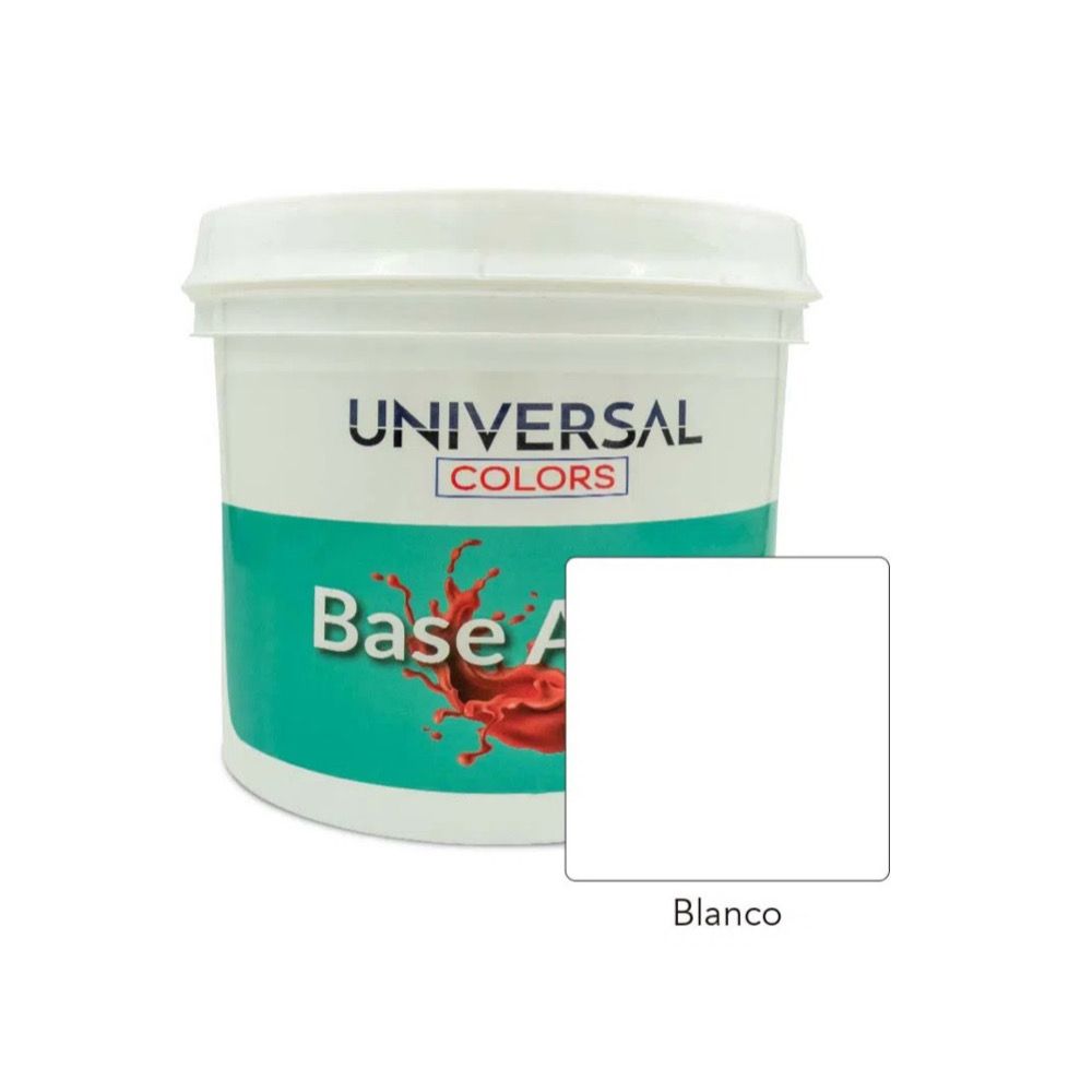 Látex Acrílico Antihongos Mate Universal Colors Blanco 1gl