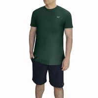 Polo licrado deportivo hombre Revati FT518-PH-M1 / Verde