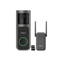 Timbre Cámara IMOU Doorbell 2S 3mp Kit 2K Batería Detección Merodeo 128GB