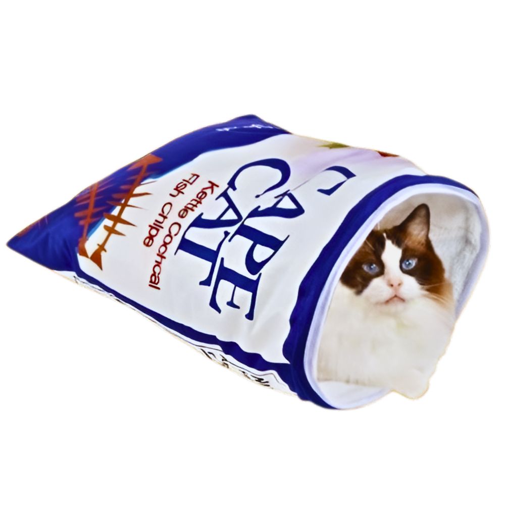 Saco de Dormir para Gatos con forma de Chips MODELO 1