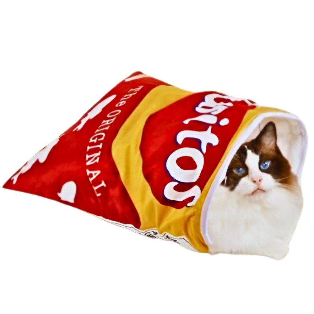 Saco de Dormir para Gatos con forma de Chips MODELO 3
