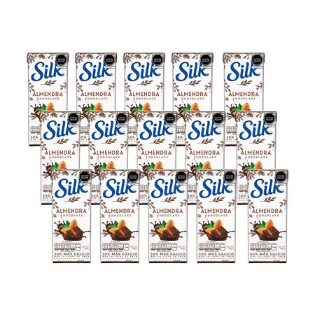 Bebida de Almendras SILK Chocolate Paquete 15 Cajas 190ml c/u