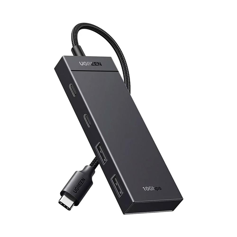 Hub Ugreen 4 En 1 Puertos 2x USB-C 3.2 2x USB-A 3.0 TD CM806-35583