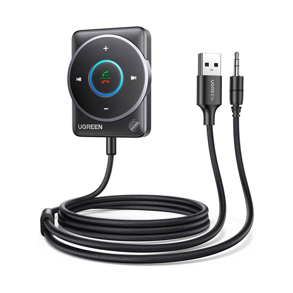 Adaptador Bluetooth 5.4 para Automovil con Cancelacion De Ruido Ugreen 35002