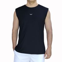 Polo licrado deportivo hombre Revati FT516-PH-M7 / Negro