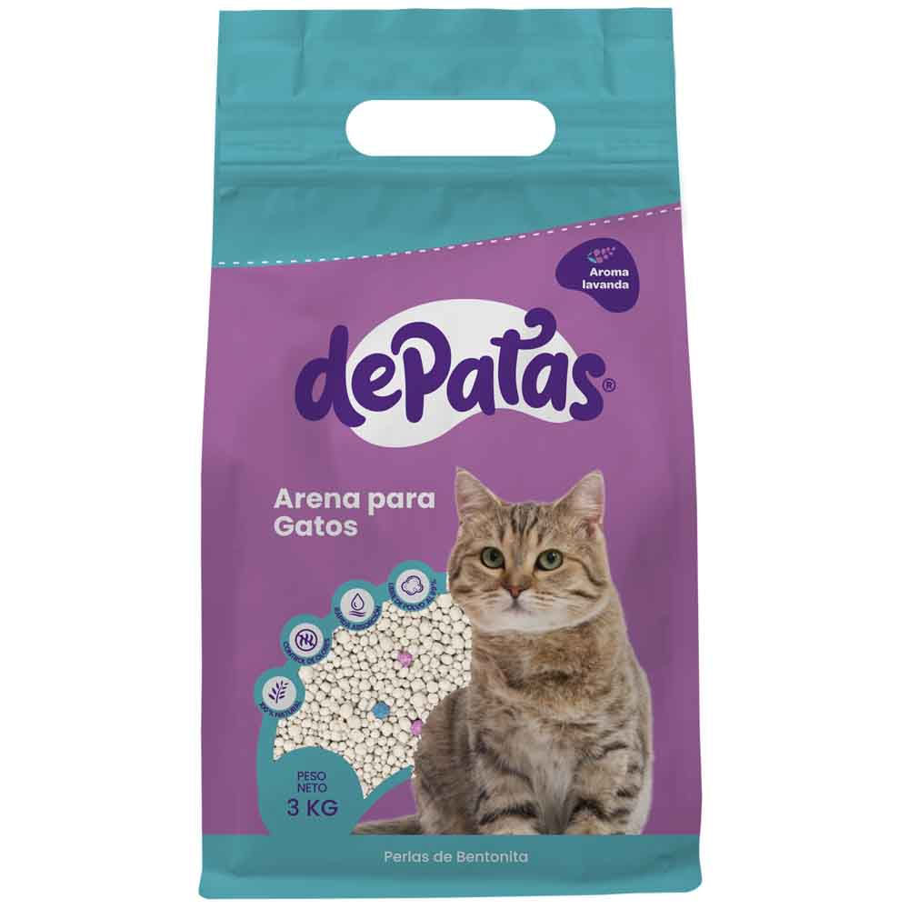Arena para Gato DE PATAS Bolsa 3Kg
