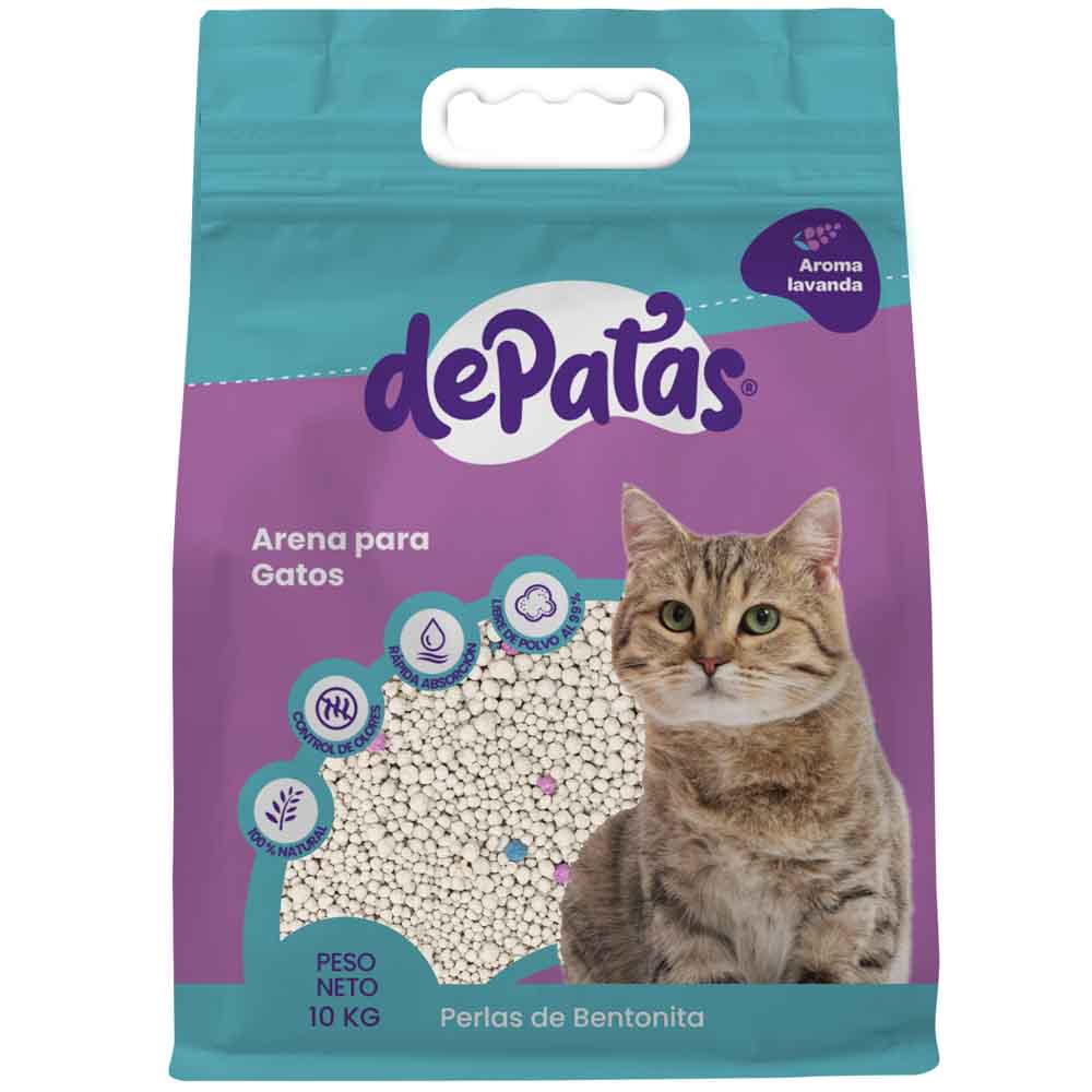 Arena para Gato DE PATAS Bolsa 10Kg
