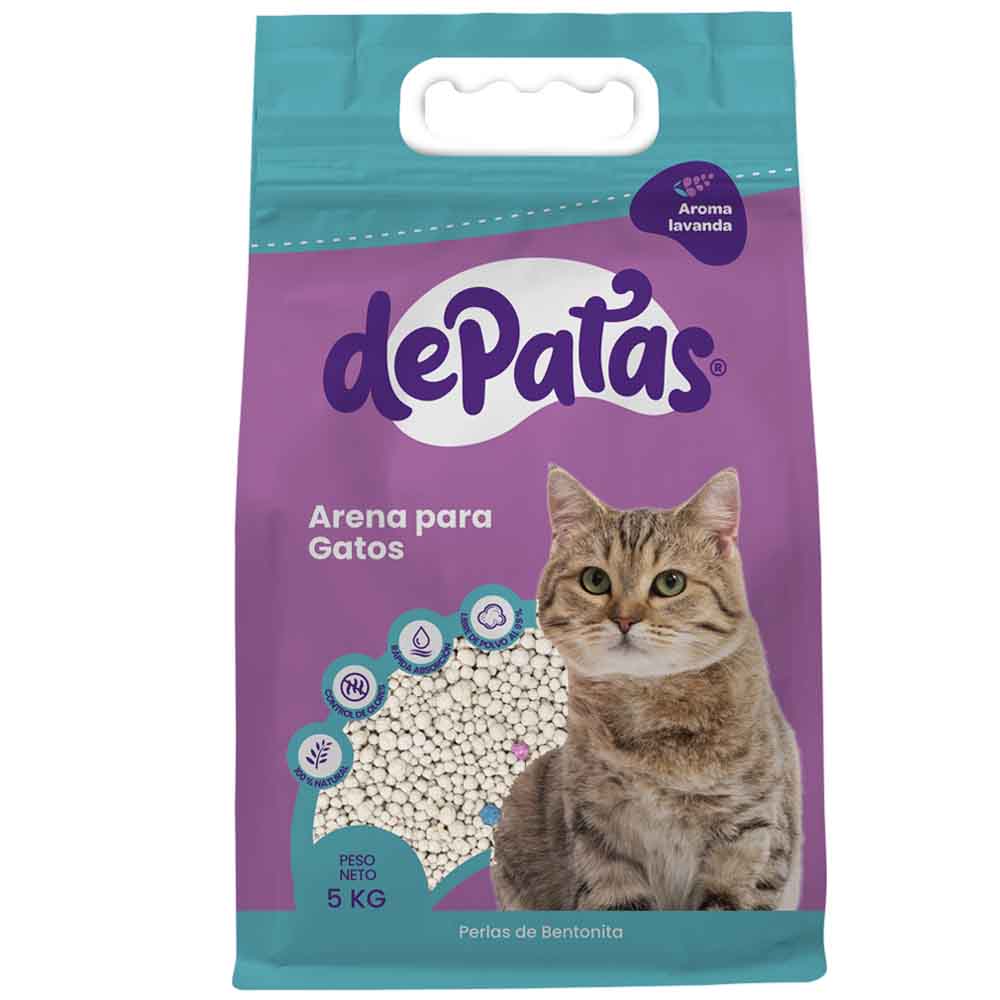 Arena para Gato DE PATAS Bolsa 5Kg