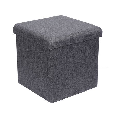 Puff Lotus 1 Cuerpo Tela Gris Orange